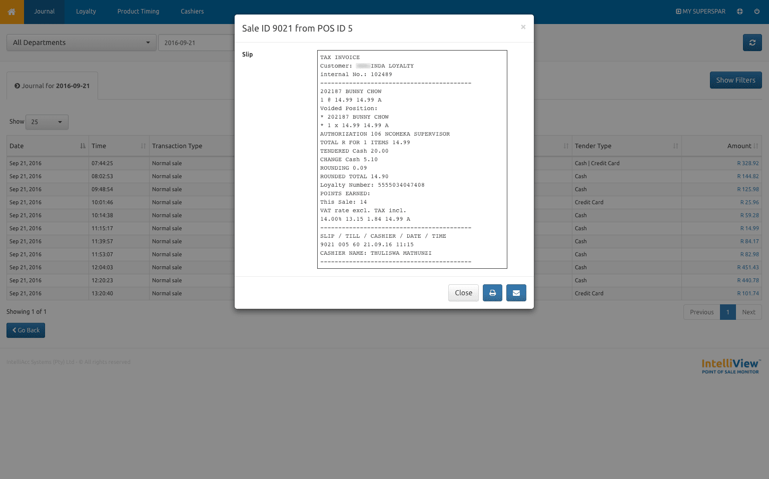 IntelliView Tax Invoice
